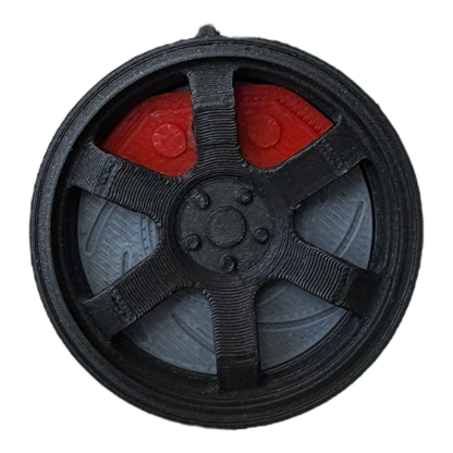 AirTag Rim Keychain